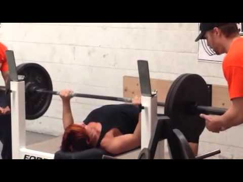 Sonya Benches 225lbs Raw