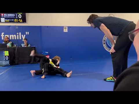 6 Year Old Girl's 9 Second Armbar Win