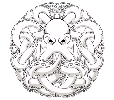 The London Kodokan Academy of Brazilian Jiu-Jitsu logo