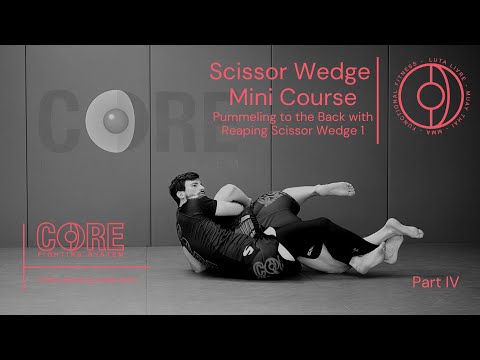 Scissor Wedge Mini Course Part 4: Pummeling to the Back with Reaping SW 1 - BJJ / NoGi / MMA