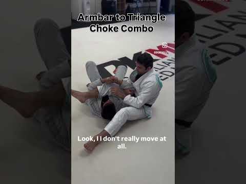 Armbar to Triangle Combo #bjj