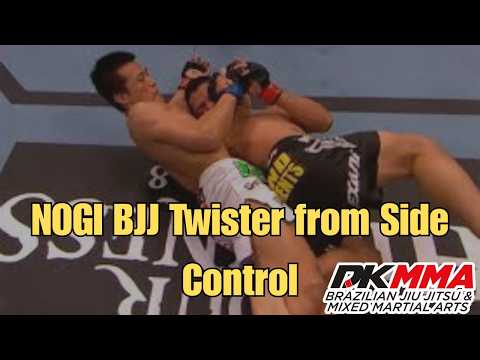 NOGI BJJ Twister from Side Control