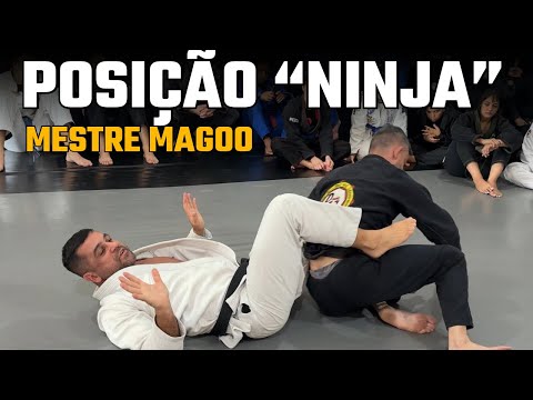 Pegada de Costa “Ninja” | Mestre Magoo em Seminário de Jiu-Jitsu em Maringá