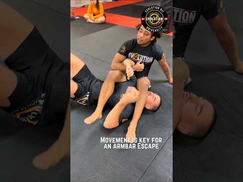 Movement is Key for an Armbar Escape