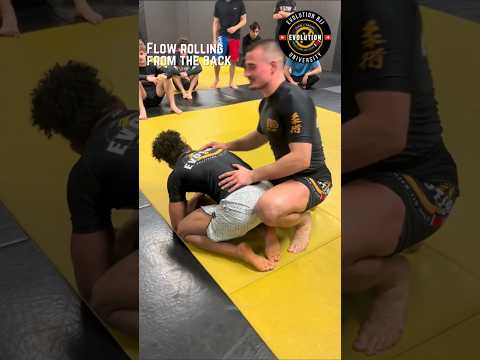 BJJ Drill - Flow Rolling From the Back🔄