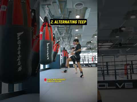 5 Muay Thai Bag Drills to Increase Speed & Power 🔥