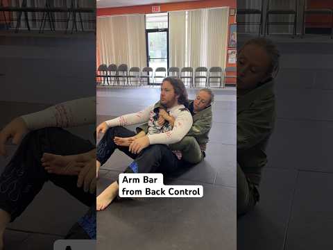Arm Bar from Back Control #jiujitsu #bjjbasics #armbar #backcontrol #findlay #findlayohio