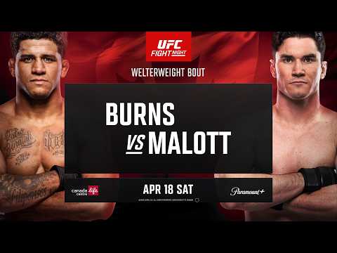 UFC Winnipeg: Burns vs Malott - April 18th | Fight Promo