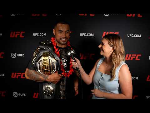 Carlos Ulberg Backstage Interview | UFC 327