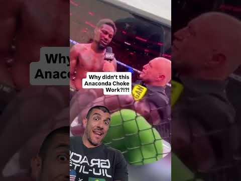 Why didn’t this Anaconda choke work?