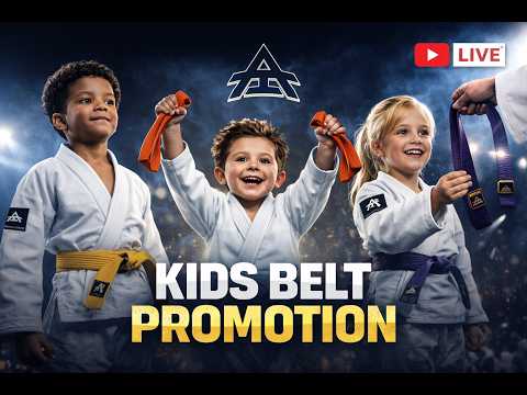 These Kids Just Leveled Up Their Jiu Jitsu Game | KIDS BELT PROMOTION