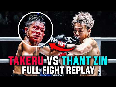 He TURNED the TIDE Around 🌊🔥​ ​Takeru vs. Thant Zin | Kickboxing Full Fight