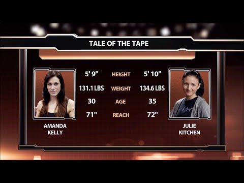 Amanda Kelly vs Julie Kitchen - Muay Thai In America