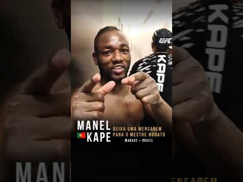 Manel Kape @manelkape 🇵🇹 deixa uma mensagem para o Mestre Nonato Machado