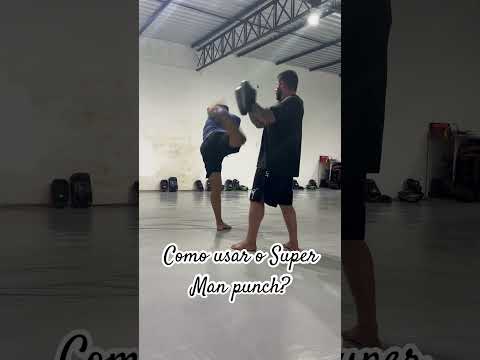 Como faço o soco Super Man? #kickboxing #muaythai #hapkido #mma #artesmarciais