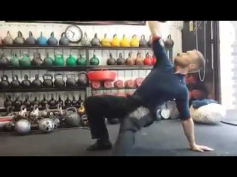 48kg Turkish Get Up with 5 second spacers