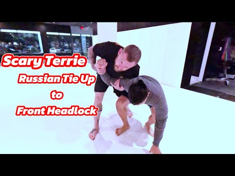 Scary Terrie - Russian Tie Up to Front Headlock