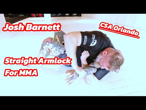 Josh Barnett - Straight Armlock for MMA