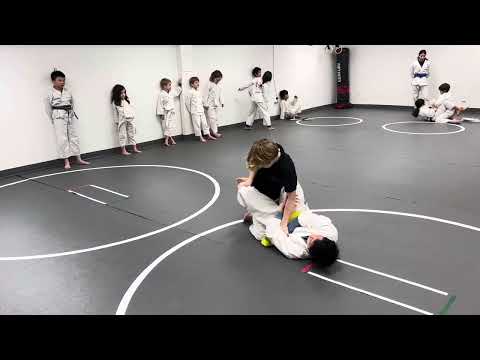 Mark and Ben grappling