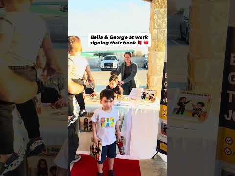 Bella and George Jiu Jitsu Journey book 📕 signing 🖋️ Next could be in your business