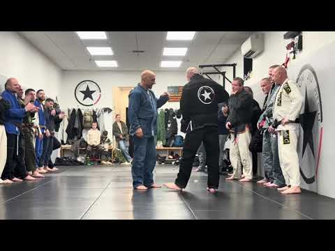 Andy receives his Black Belt!  #freedomjiujitsu #blackbelt