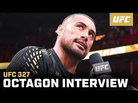 Carlos Ulberg Octagon Interview | UFC 327