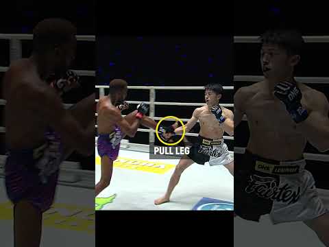 Clean 🧽 Will Nadaka stay on top against Songchainoi at ONE SAMURAI 1?