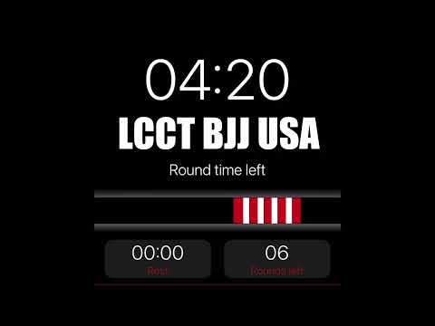 @LCCTBRAZILIANJIUJITSU 6:00 MINUTE ROUND TIMER