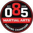 085 Martial Arts & Brazilian Jiu Jitsu logo