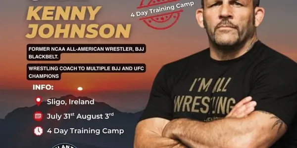 Kenny Johnson Wrestling for BJJ Camp 2026