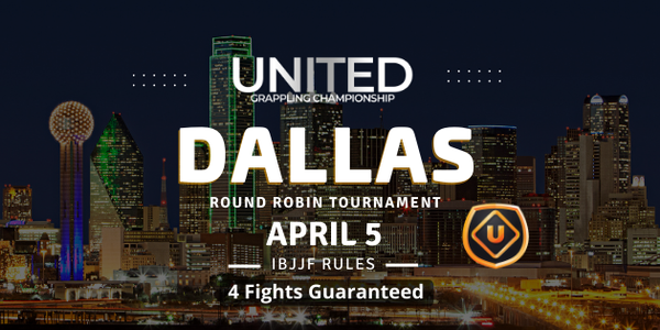 United Grappling in Dallas - Texas - April 5th