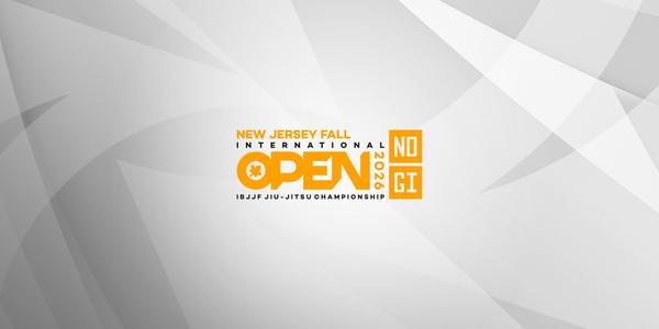 New Jersey Fall International Open IBJJF Jiu-Jitsu No-Gi Championship 2026