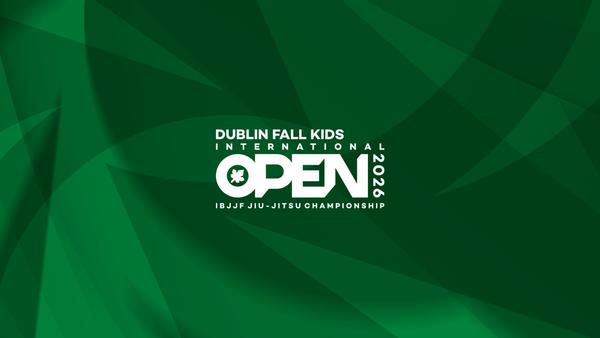 Dublin Fall Kids International Open IBJJF Jiu-Jitsu Championship 2026