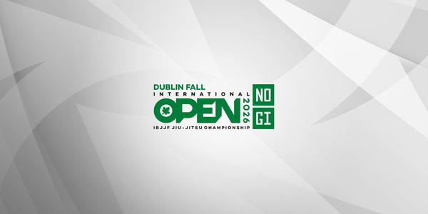Dublin Fall International Open IBJJF Jiu-Jitsu No-Gi Championship 2026