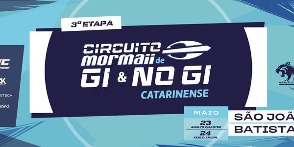 3ª ETAPA CIRCUITO MORMAII GI & NOGI 2026