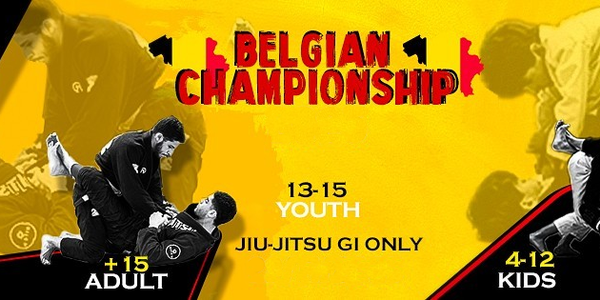 BELGIAN CHAMPIONSHIP BJJ GI 2026 - KIDS YOUTH & ADULTS
