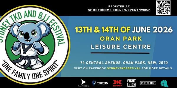 Sydney Taekwondo & Brazilian Jiu Jitsu Festival 2026