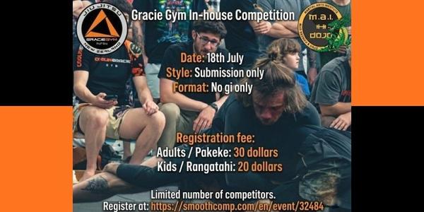 Gracie Gym In-House No-Gi Competition
