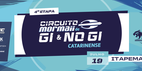 4ª ETAPA CIRCUITO MORMAII GI & NOGI 2026