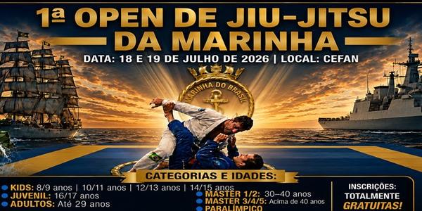 1ª OPEN DE JIU-JITSU MARINHA DO BRASIL