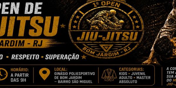 1ª OPEN BOM JARDIM DE JIU-JITSU