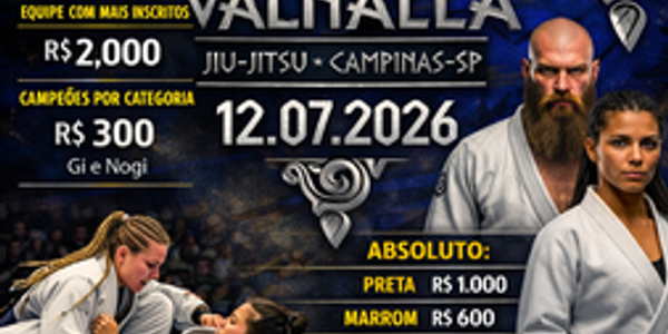 COPA VALHALLA DE JIU JITSU 5 - EDICAO