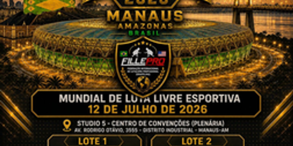 MUNDIAL DE LUTA LIVRE ESPORTIVA FASUB 2026 - EDICAO