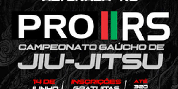 PRO RS DE JIU-JITSU 1 - ETAPA