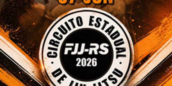 CIRCUITO ESTADUAL DE JIU-JITSU 2026 FJJ-RS 4 - ETAPA