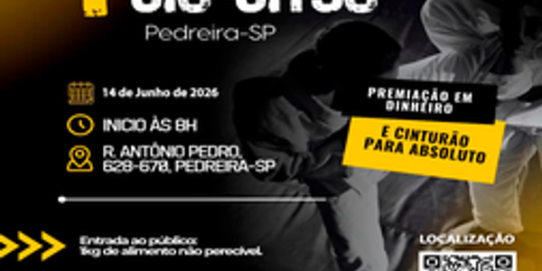 1º OPEN JIU-JITSU PEDREIRA 2025 - EDICAO