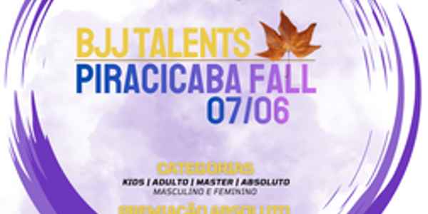 BJJ TALENTS PIRACICABA FALL 9 - EDICAO
