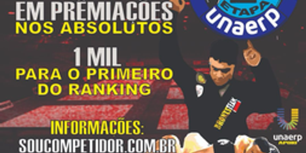 CIRCUITO UNAERP DE JIU-JITSU GI E NOGI 2 - ETAPA