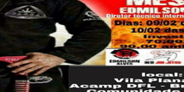 SEMINARIO DF JIU-JITSU MESTRE EDMILSON ALVES DF - ETAPA