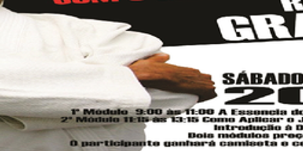SEMINARIO DE JIU JITSU COM O GRANDE MESTRE RORION 1 - EDICAO